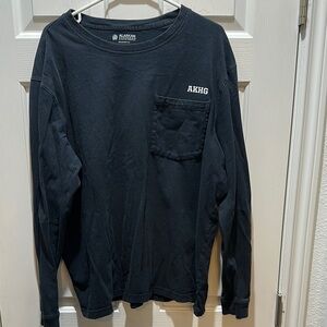 AKHG Black Long Sleeve Shirt